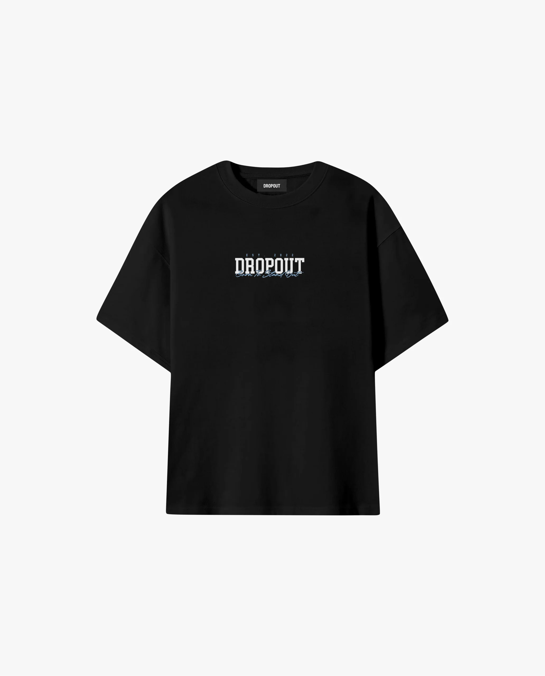 Mockup of the front of the Teddy Bear Streetwear T-shirt by Dropout brand